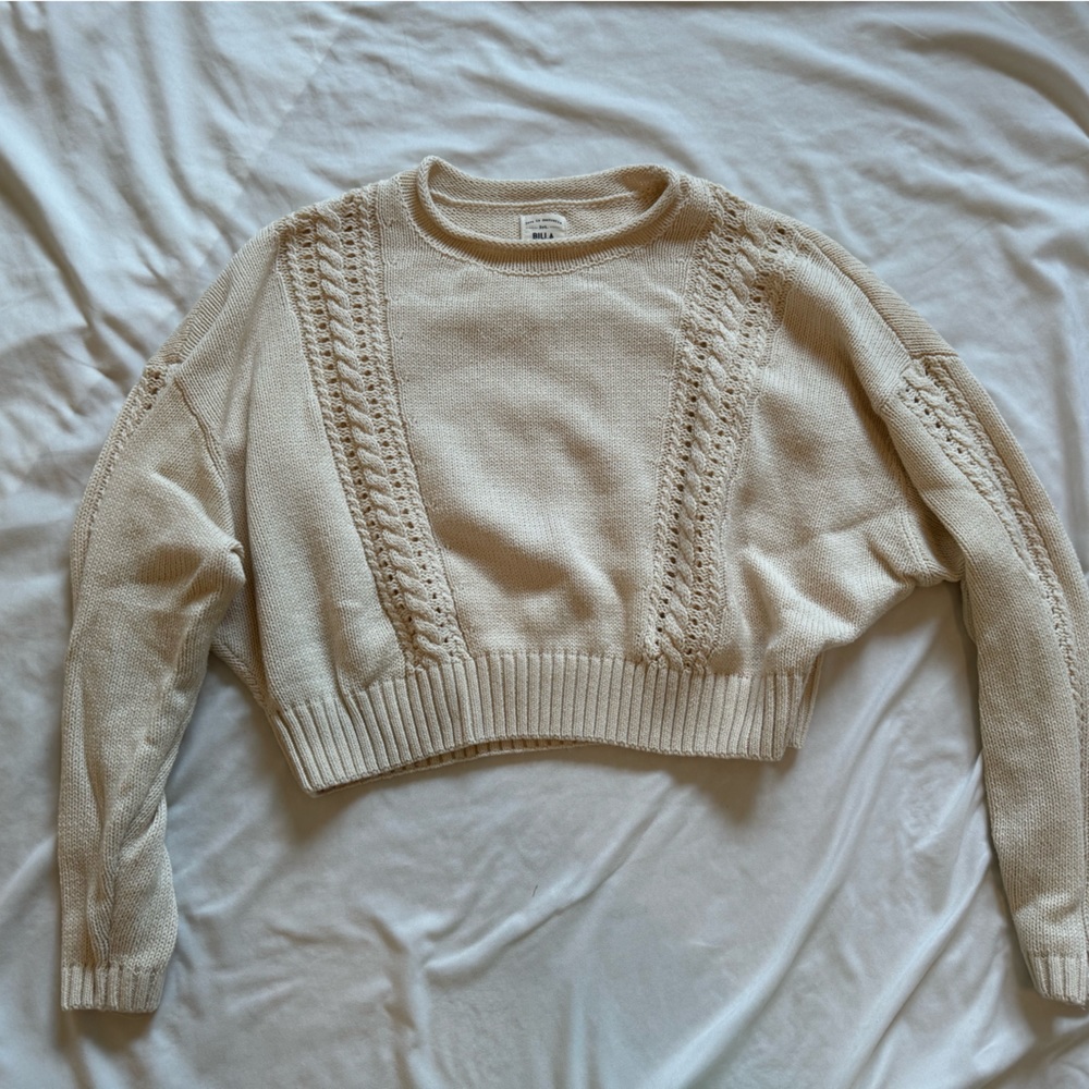 Billabong cropped sweater